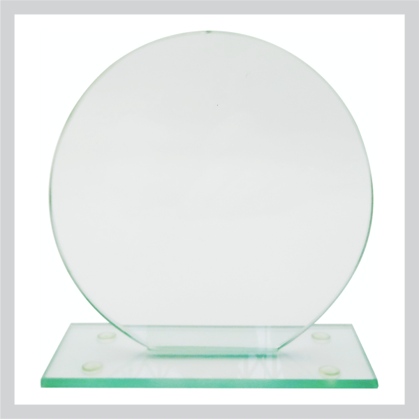 Glass Trophy 150mm 5MM THICK