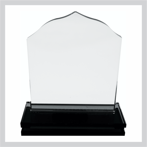 GLASS TROPHY 135mm HIGH - (NETT)