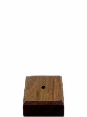 WOODEN BASE 55x55xH25mm KIAAT