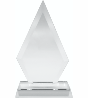 Glass Trophy 250mm High