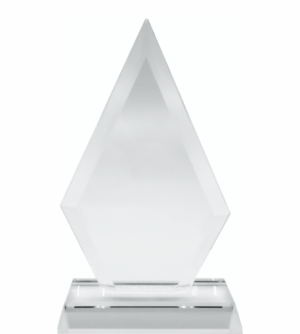 Glass Trophy 220mm High