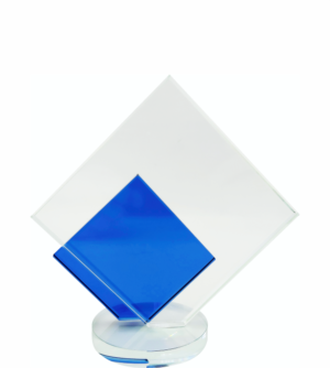 Glass Trophy 180mm High