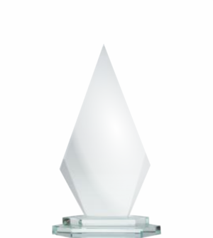 Glass Trophy 150mm High
