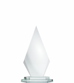 Glass Trophy 130mm High