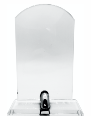 Glass Trophy 205mm 10mm Thick