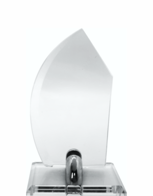 Glass Trophy 165mm 10mm Thick