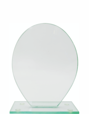 Glass Trophy 150mm 5mm Thick