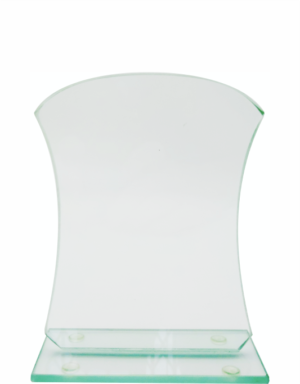 Glass Trophy 150mm 5mm Thick