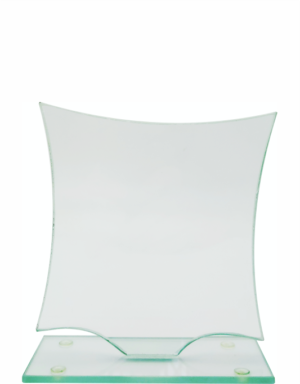 Glass Trophy 150mm 5mm Thick